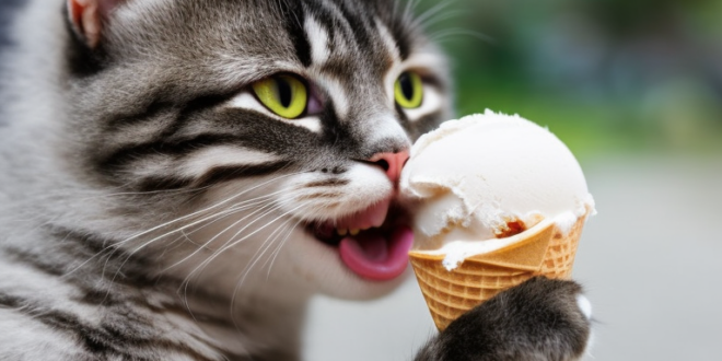 Bolehkah Kucing Makan Es Krim?